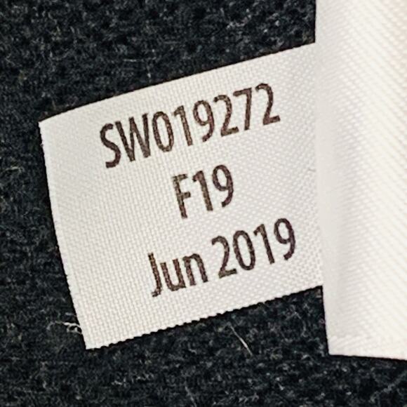 SMARTWOOL Dacono Ski Full Zip Sweater XS Black Grey Stripe Merino Wool Blend EUC - Picture 8 of 9